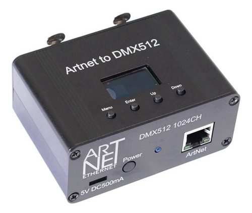 Interfaz De Controlador De Iluminación Ethernet Artnet Dmx 5