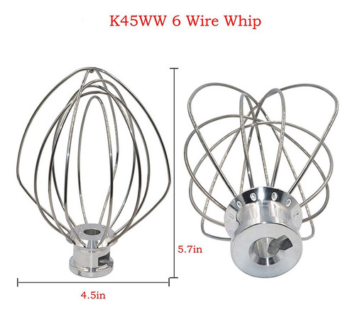 Kit De 3 Batidoras Para Ksm150, Incluye Gancho Para Amasar,