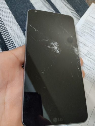 LG G6 H870i 64gb Com Tela Trincada Leia O Anúncio!