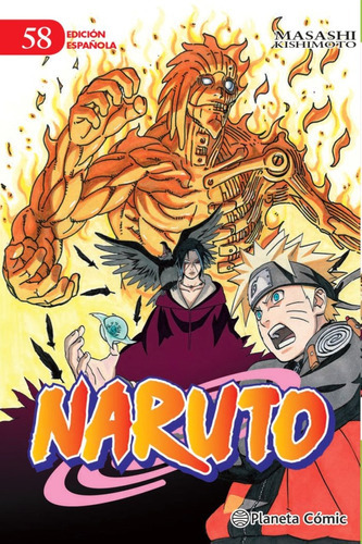 Naruto nú 58/72, de Kishimoto, Masashi. Editorial Planeta Cómic, tapa blanda en español