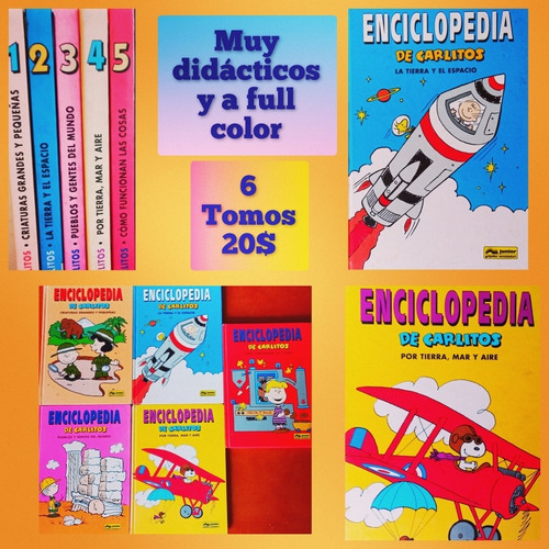 Enciclopedia De Carlitos 6 Tomos