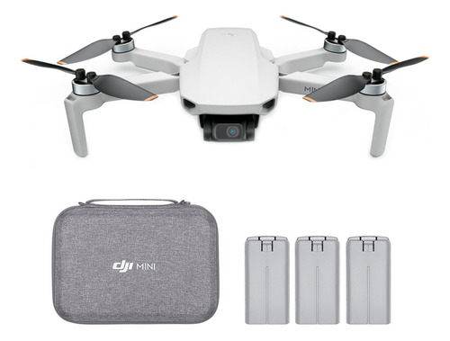 Drone Dji Mini Se Fly More Combo 2.7k Gris 5.8ghz 3 Bat. Gris (Usado)