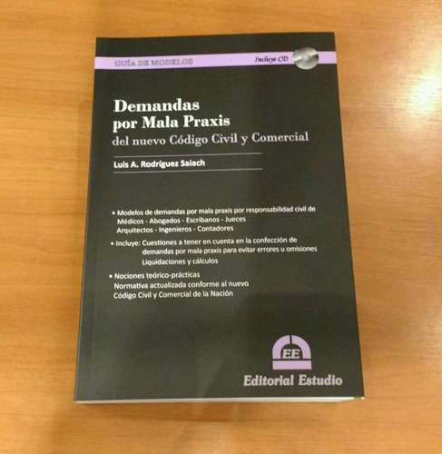 Guía De Modelos De Demandas Por Mala Praxis (con Cd-rom) - L