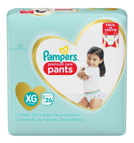 3 Packs Pampers Pants Premium Care Bombachitas