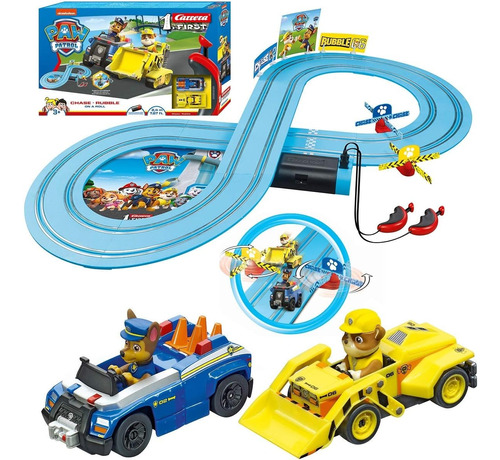 Pista Eléctrica Paw Patrol Chase Vs Rubble