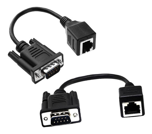 Extensor De Vídeo Vga F Para Lan Cat5 Cat5e Cat6 Rj45