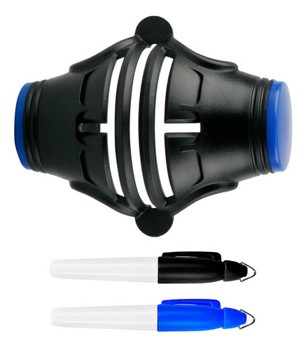 2 LĂnea De Pelotas De Golf Liner Identificadores Azul Negro