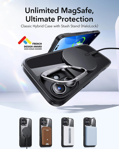 Capa De Telefone Esr Para iPhone 16 Plus Com Magsafe De Níve