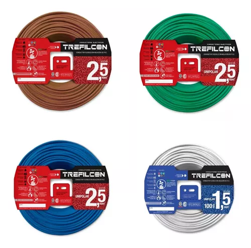 Cable Unipolar 2.5 Mm. Rollo 100 Mts