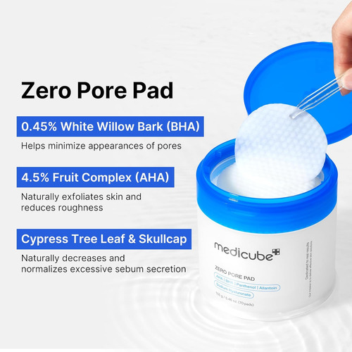 Tônico Facial Esfoliante De Textura Dupla Pore Pad
