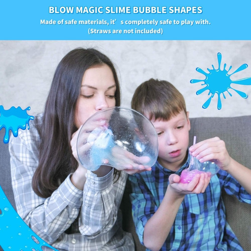 Imagen 7 de 9 de Kit De Slime 110 Piezas Moldes Escarcha Diferentes Texturas