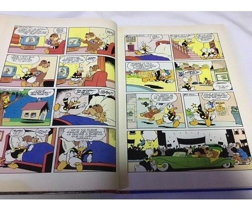 Libro Grandes Aventuras De Donald / Clasicos Disney (Usado)