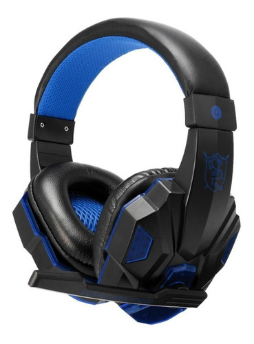 Auriculares Gamer Con Luz Y Microfono Cable 2mts 3.5 Diginet