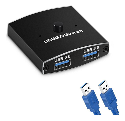 . Switch Switch Usb 3.0 Kvm Switch 5gbps 2 En 1 Salida U