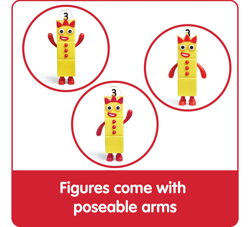Figuras De Juguete Hand2mind Numberblocks Friends 1 A 5 Para