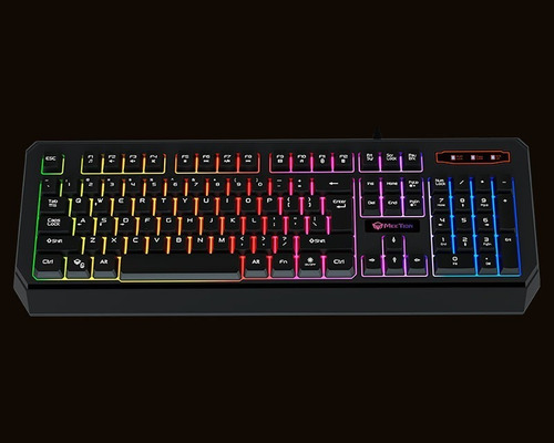 Imagen 5 de 6 de Teclado Gamer Retroiluminado Rgb Waterproof Meetion Mt-k9320