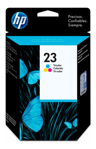 Hp Cartucho 23 C1823d Tricolor