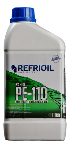 Aceite Refrioil Pe-110 R22 R12 R11 1l Refrigeracion