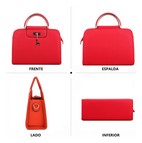 Xing Ninzi® Bolso De Mano Para Laptop Elegante Para Mujer