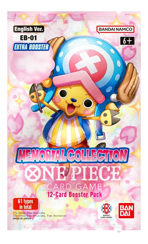 One Piece Tcg Memorial Collection Eb-01 Booster Pack