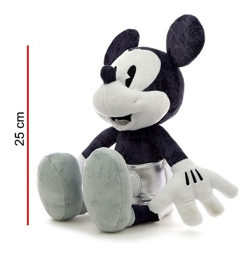Imagen 6 de 7 de Peluche Mickey 100 Años 40cm- Orig. Phi Phi Toys