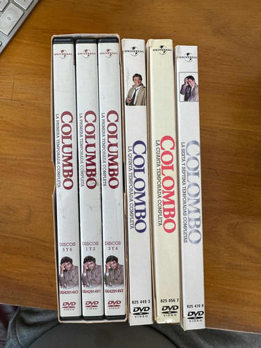 Dvd Columbo 1, 4,5,6y 7ma Temporada Más Amas De Casa Temp 2 (Usado)