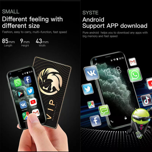 P Smartphone Super Mini 3g Xs11 Dual Sim Whatsapp A