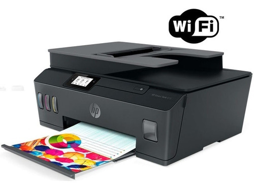 Impresora Multifuncional Hp Smart Tank 615 Wifi Bluetooth