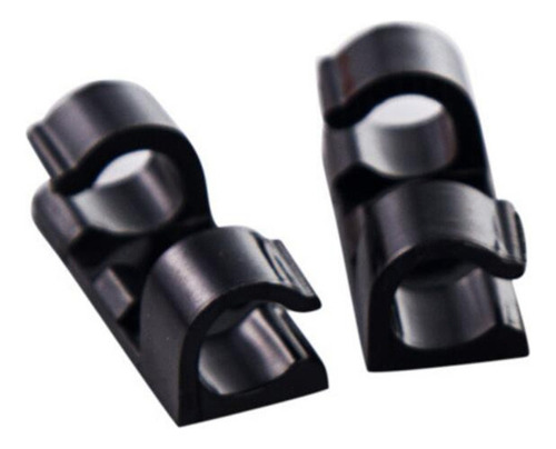 Soporte De Abrazaderas De Clips Autoadhesivo 100x Para