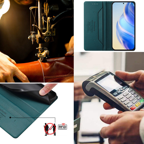 Funda De Piel Tipo Cartera Con Ranura Para Motorola G Pure 2021