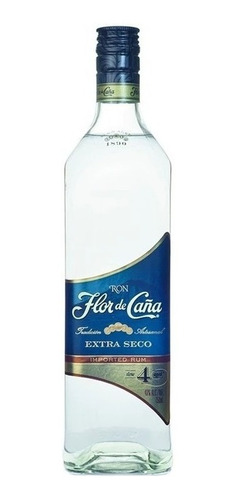 Ron Flor De Caña 4 Años Extra Seco 750ml. - Envíos