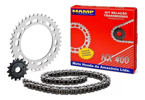 Kit Transmision Honda Nx400 Falcon C/cadena Hamp Avant Honda