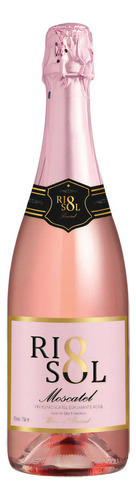 Rio Sol Espumante Moscatel Rosé 750mlRio Sol 2020 adega Sabor da Fonte 750 ml