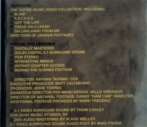 Dvd Korn Deuce Live - Nu Metal Rock - Lea Descripción (Usado)