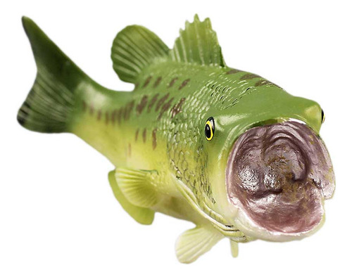 Simulation Largemouth Bass Toys Plastic Realistic Animal Fig