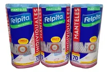 Comprar Manteles Individuales Papel Mesa Felpita 70 Paños Pack X 3
