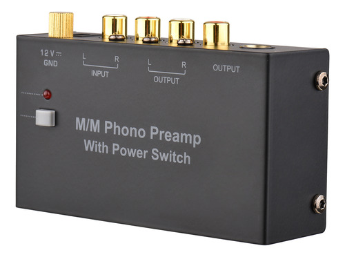Altavoz Rca M/m Trs Preamp Switch Phono Phono De 1/4 Pulgada
