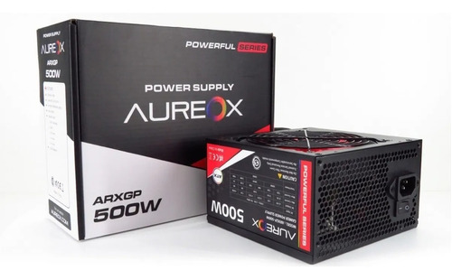 Fuente Pc Aureox 500w Arxgp-500w Sata X 4 Pci-e X 1