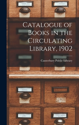 Libro Catalogue Of Books In The Circulating Library, 1902...