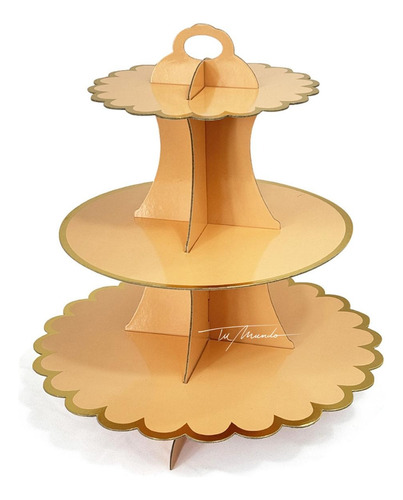 Soporte Cupcake 3 Pisos 29 Cm