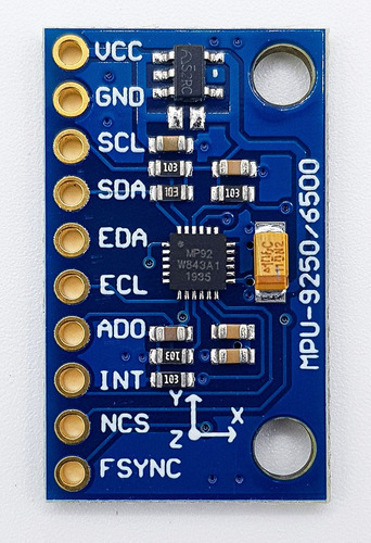 Mpu9250 Spi/i2c 9-ejes Gyro Acelerador Magnetometro Arduino