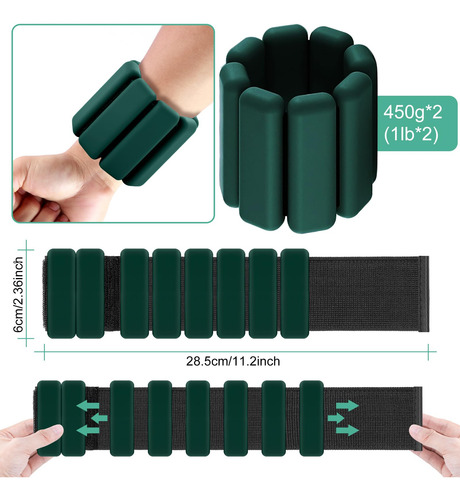 Polainas Para Tobillos Y Muñecas, Polainas De Silicona