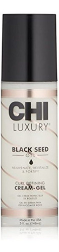Chi Lujo Negro Aceite De Semillas Curl Defining Cream Gel