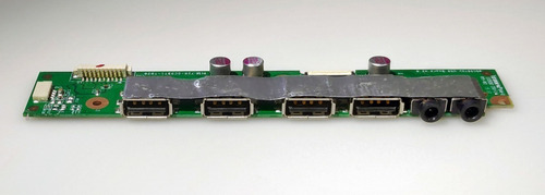 Placa Usb E Áudio Positivo All In One Union Dc9btox