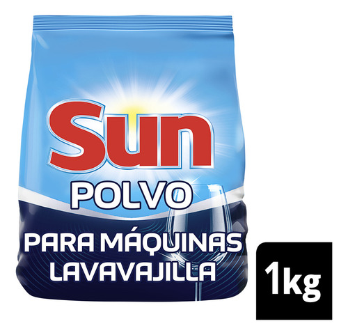 Polvo Para Máquina Lavavajilla Sun Respuesto 1 Kg