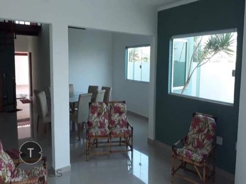 Imagem 8 de 16 de Casa Pé Na Areia Á Venda Em Itanhaém,são Paulo,bairro Cibratel Ii,sendo 4 Suítes, - Ca00509 - 68444584