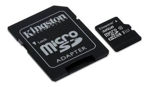 Memoria Micro Sd 32gb Kingston Cl 10 C/adaptador Sdc10/32gb