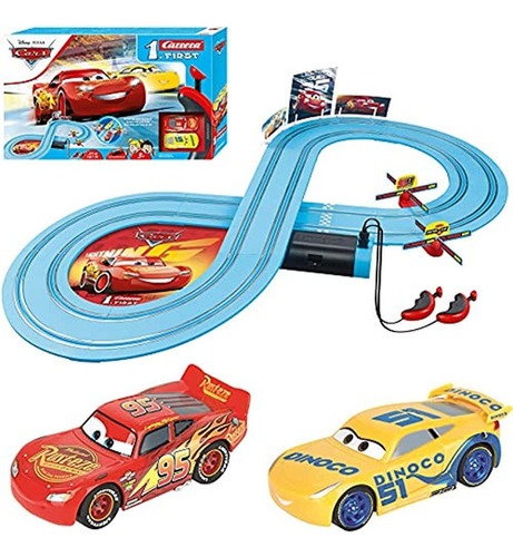Carrera First Disney / Pixar Cars - Circuito De Carreras De Color slot car set