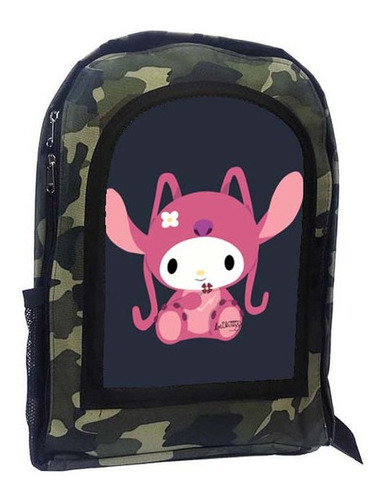 Mochila Camuflada Stitch A41