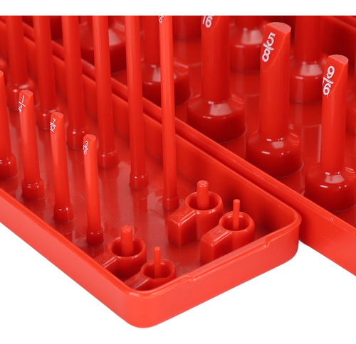 Juego De 3 Bandejas De Almacenamiento Con Enchufe, Soporte P